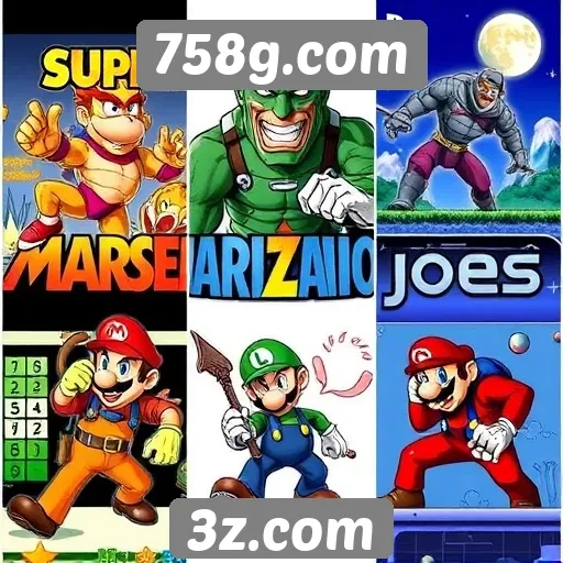 Comparativo de jogos clássicos no 758g.com